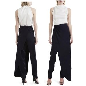 Elegant Black Women's Skirtpants
